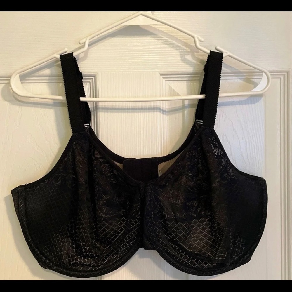 Wacoal Visual Effects Minimizer, 40G black bra